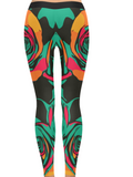 Dope Rose Leggings - Calypso