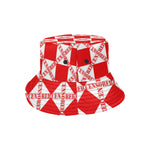 Red Censored Bucket Hat