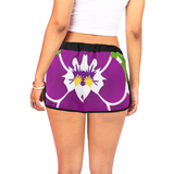 DOPE Purple Rose Shorts-Women