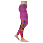 Pink Graffiti leggings (XXS-5XL)