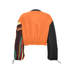 Red CB Cropped Jacket