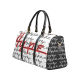 Hype Waterproof Travel Bag/Small (White/Flame)