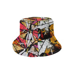 Black Signature Burst Bucket Hat
