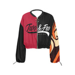 Red CB Cropped Jacket