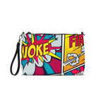 Woke Comic Daily Zip Clutch/Bag