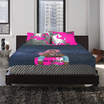 Sitting On Top Of The World; The Glow Up  3-Piece Bedding Set