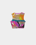 2 Fly Graffiti  Women's Twist-Front Tank
