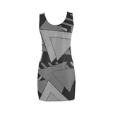 Retro Grayscale Dress