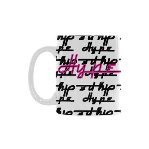Hype Pink/ White Mug