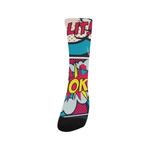 Woke Comic Socks