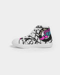 NumbersToo Kids Hightop Canvas Shoe