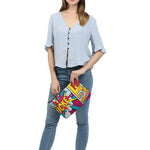 Woke Comic Daily Zip Clutch/Bag
