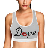 Dope Rose Workout set - Crimson