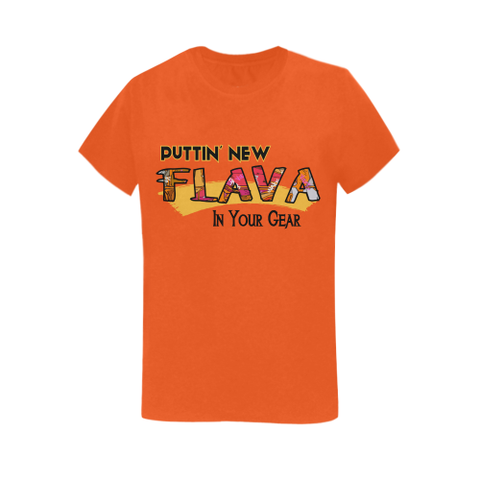 Orange Flava Tee- Ladies