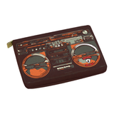 Orangey BoomBox Carry-All Pouch 12.5''x8.5''