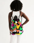 ™️ Neon 2&Fro Camo Canvas Drawstring Bag