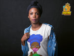 Stop Killing Us Women's Tee (blue hair)