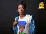 Stop Killing Us Women's Tee (blue hair)