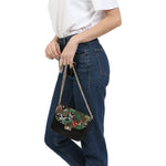 © 2&Fro Green Camo print Small Shoulder Bag