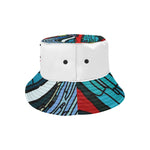 Blue Abstract Bucket Hat