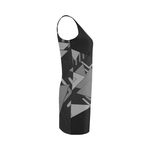 Retro Grayscale Dress