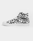 Numbers Women's Hightop Canvas Shoe
