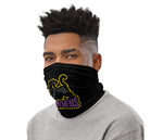 Panther purple gold face covering