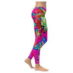 Pink Graffiti leggings (XXS-5XL)