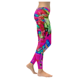 Pink Graffiti leggings (XXS-5XL)