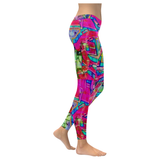 Pink Graffiti leggings (XXS-5XL)