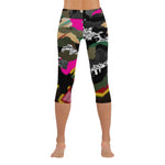 Warfare  Low Rise Capri Leggings XXS-5XL