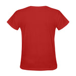 Women's Red & White BGM Tee