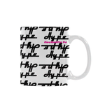 Hype Pink/ White Mug