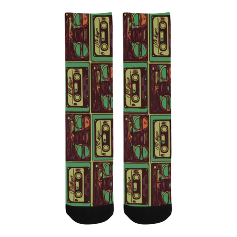 Oceanic MixTapes and Boomboxes - Socks