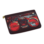 Red BoomBox  Pouch