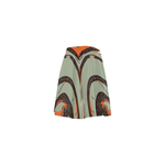 Calypso skater skirt - gray/orange