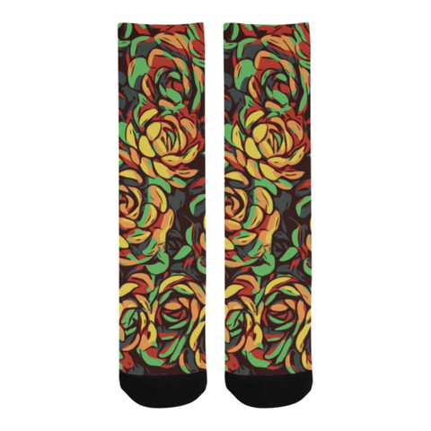 Walking On Roses - socks
