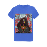 Rap Battle Tee - blue