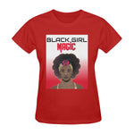 Women's Red & White BGM Tee