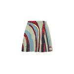 Calypso Skater Skirt - blue/red