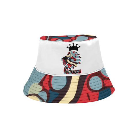 Tan Swirl Bucket Hat