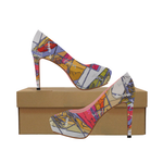 Signature Lavendar Burst High Heels