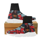 Rap Battle Liberty sock sneakers