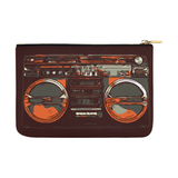 Orangey BoomBox Carry-All Pouch 12.5''x8.5''