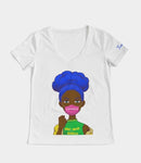 Stop Killing Us Women's Tee (blue hair)