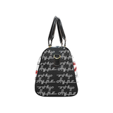 Hype Waterproof Travel Bag/Small (White/Flame)
