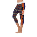 Mad Plaid Low Rise Capri Leggings XXS-5XL