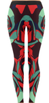 Dope Rose Leggings - Teal
