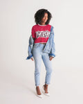 2&Fro Red Drip Women's Lounge Cropped Tee