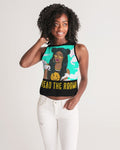 Women's - Read The Room Cropped Tank